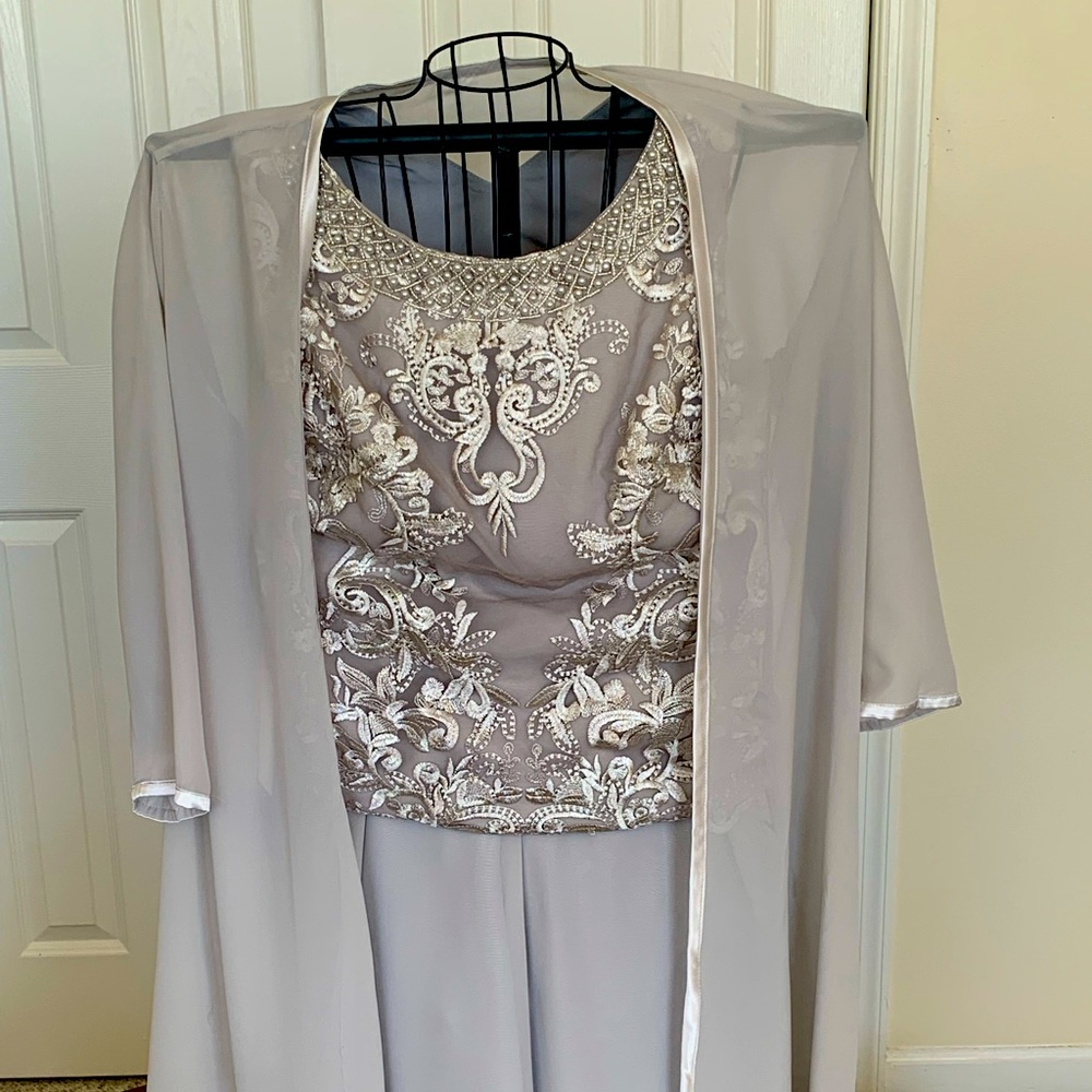 3-piece wedding/evening pants ensemble.